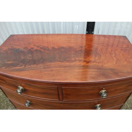 Antike britische Mahagoni Kommode ca 1850