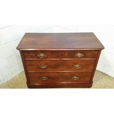 Viktorianische antike Kommode Mahagoni englisch ca 1880