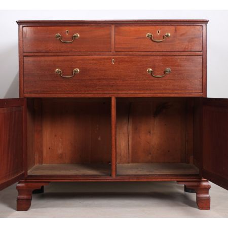 Georgianische antike Mahagoni Kommode englisch ca 1770