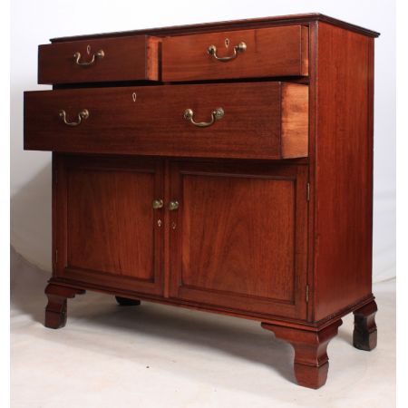 Georgianische antike Mahagoni Kommode englisch ca 1770