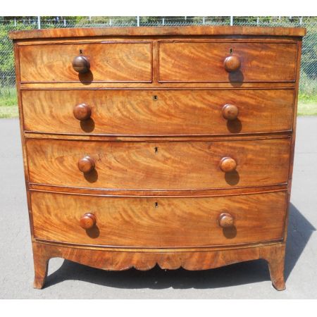 Georgianische antike Mahagoni Kommode britisch ca 1800