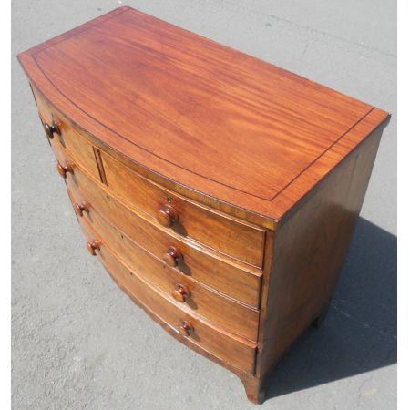 Georgianische antike Mahagoni Kommode britisch ca 1800