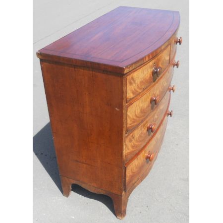 Georgianische antike Mahagoni Kommode britisch ca 1800