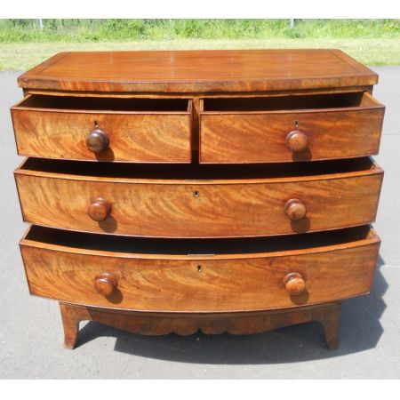Georgianische antike Mahagoni Kommode britisch ca 1800