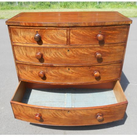 Georgianische antike Mahagoni Kommode britisch ca 1800
