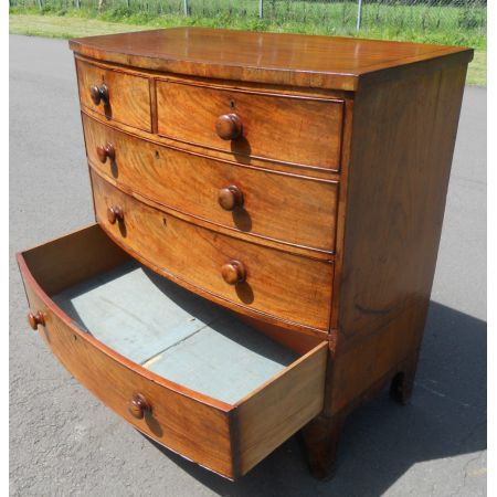 Georgianische antike Mahagoni Kommode britisch ca 1800