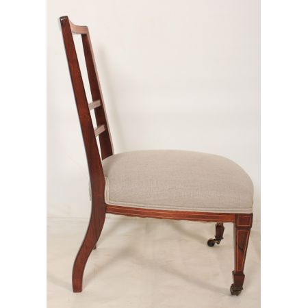 Antike britische Palisander Stühle Küchenstühle ca 1900