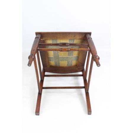 Edwardianische Arts & Crafts Nussbaum Stühle englisch antik ca 1890