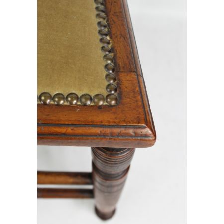 Edwardianische Arts & Crafts Nussbaum Stühle englisch antik ca 1890