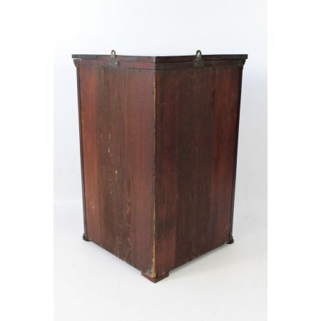 Antiker Arts & Crafts Mahagoni Eckschrank Schrank Hängeschrank britisch ca 1890