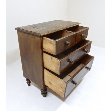 Viktorianische antike Kiefern Kommode Weichholz britisch ca 1890