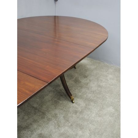 Antiker Regency Esstisch Mahagoni britisch ca 1900