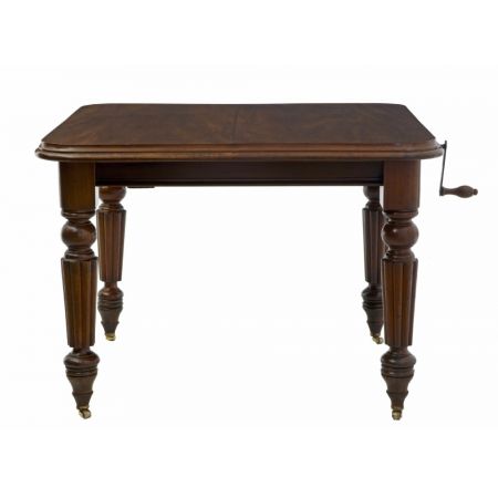 Viktorianischer antiker Mahagoni Esstisch britisch ca 1870