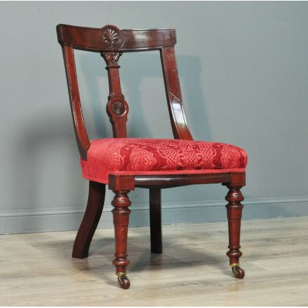 Viktorianische antike Mahagoni Stühle britisch ca 1860