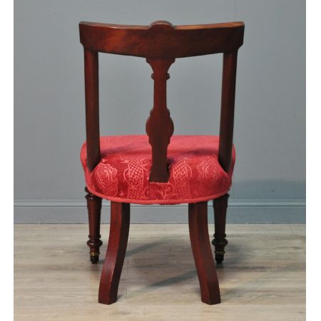 Viktorianische antike Mahagoni Stühle britisch ca 1860