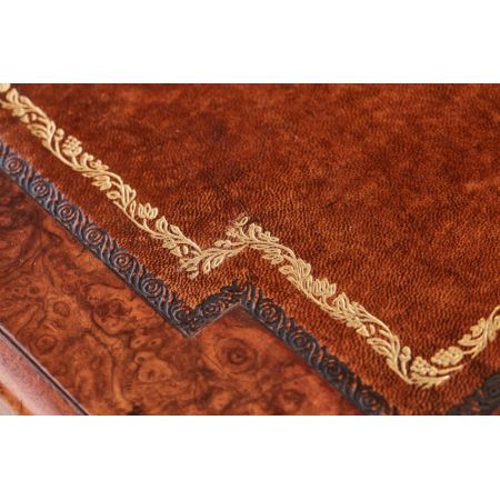 Viktorianischer antiker Davenport Schreibtisch Nussbaum ca 1850