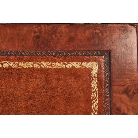 Viktorianischer antiker Davenport Schreibtisch Nussbaum ca 1850