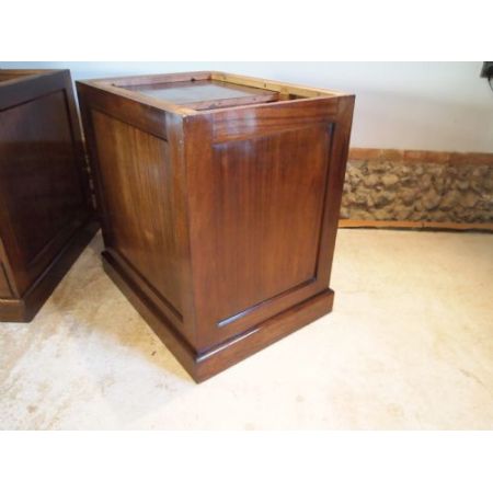 Antiker Art Deco Mahagoni Schreibtisch englisch 1920