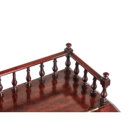 Antiker britischer Regency Davenport Schreibtisch Mahagoni ca 1810