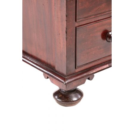 Antiker britischer Regency Davenport Schreibtisch Mahagoni ca 1810