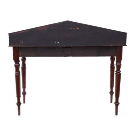 Antiker britischer Mahagoni Schreibtisch ca 1835