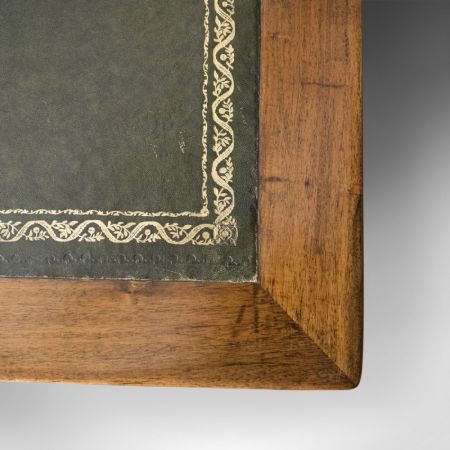 Georgianischer antiker Mahagoni Schreibtisch englisch ca 1915