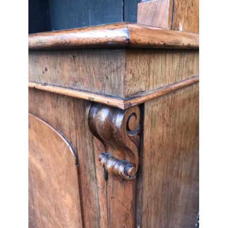 Viktorianischer Palisander Bücherschrank antik britisch ca 1880