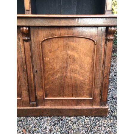 Viktorianischer Palisander Bücherschrank antik britisch ca 1880