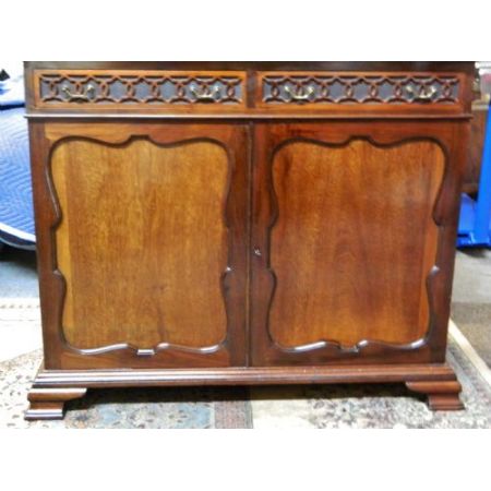 Antikes britisches Mahagoni Bücherregal ca 1910