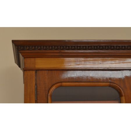 Viktorianischer antiker Mahagoni Bücherschrank englisch ca 1870