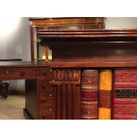 Antiker Regency Mahagoni Bücherschrank englisch ca 1820