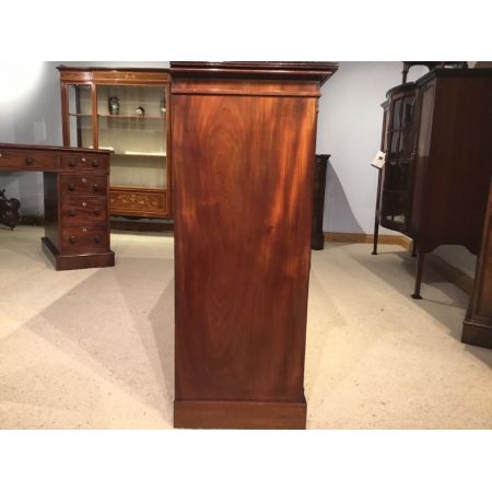 Antiker Regency Mahagoni Bücherschrank englisch ca 1820