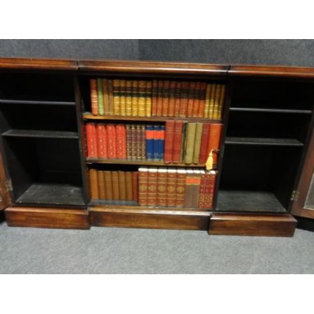 Antikes Regency Bücherregal Palisander Sideboard Breakfront englisch ca 1810