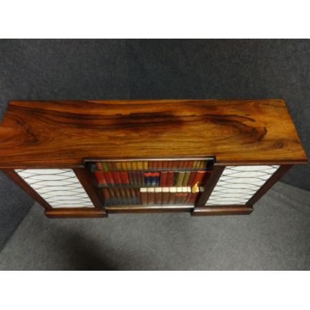 Antikes Regency Bücherregal Palisander Sideboard Breakfront englisch ca 1810