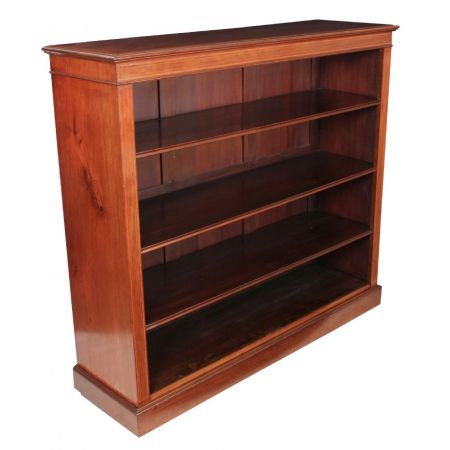 Antikes britisches Mahagoni Bücherregal ca 1900
