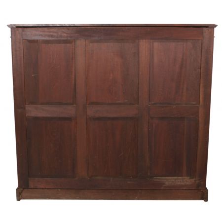 Antikes britisches Mahagoni Bücherregal ca 1900