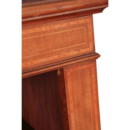 Antikes britisches Mahagoni Bücherregal ca 1900