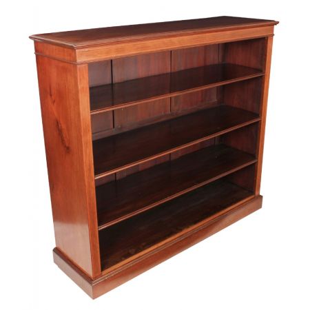 Antikes britisches Mahagoni Bücherregal ca 1900