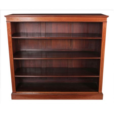 Antikes britisches Mahagoni Bücherregal ca 1900
