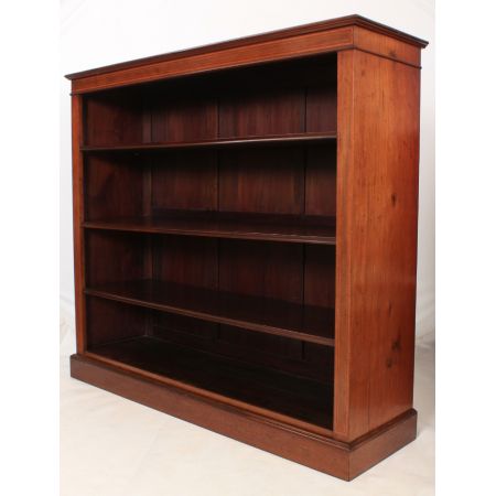 Antikes britisches Mahagoni Bücherregal ca 1900
