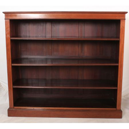 Antikes britisches Mahagoni Bücherregal ca 1900