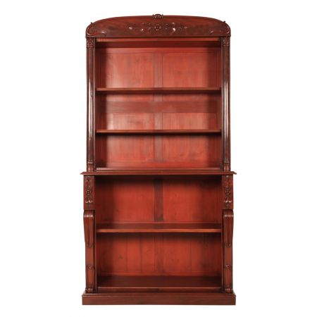 Antikes Mahagoni Bücherregal britisch ca 1820