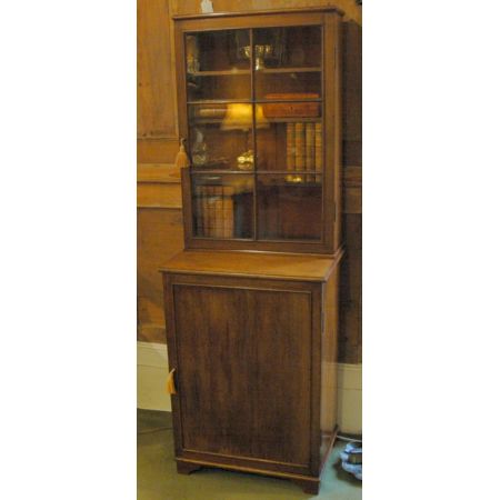 Georgischer Mahagoni Bücherschrank antik britisch ca 1810