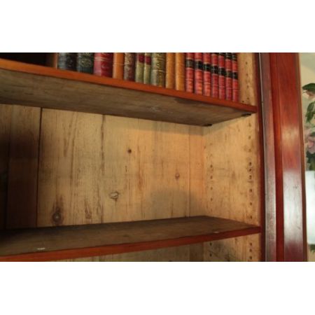 Viktorianischer antiker Mahagoni Bücherschrank britisch ca 1870