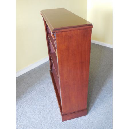 Viktorianisches antikes Mahagoni Bücherregal britisch ca 1860