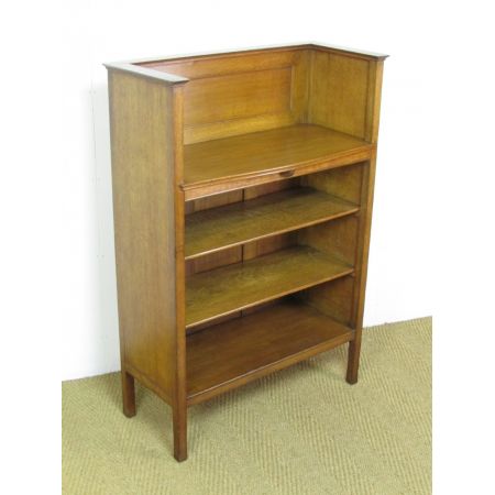 Antiker Arts & Crafts Bücherschrank Eiche britisch ca 1930
