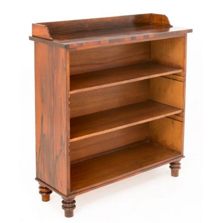 Antikes britisches Regency Palisander Bücherregal ca 1900