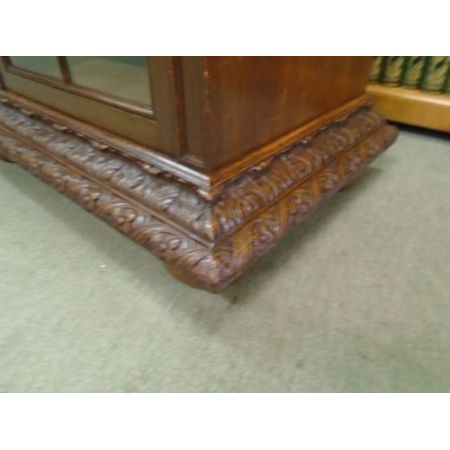 Antikes britisches Bücherregal Eiche ca 1900