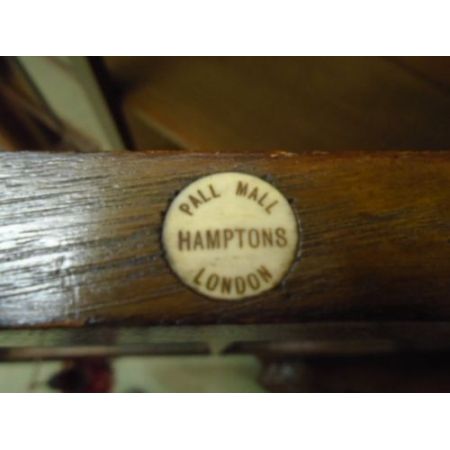 Antikes britisches Bücherregal Eiche ca 1900