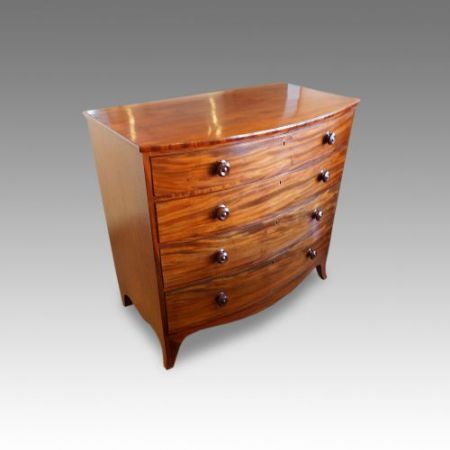 Georgianische antike Mahagoni Kommode englisch ca 1810